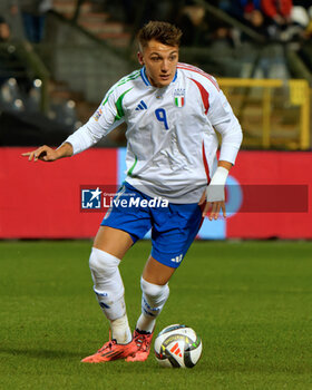 14/11/2024 - Mateo Retegui of Italy - BELGIUM VS ITALY - UEFA NATIONS LEAGUE - CALCIO