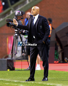 14/11/2024 - Luciano Spalletti head coach of Italy - BELGIUM VS ITALY - UEFA NATIONS LEAGUE - CALCIO