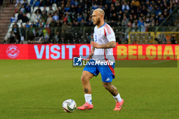 14/11/2024 - Federico Dimarco of Italy - BELGIUM VS ITALY - UEFA NATIONS LEAGUE - CALCIO