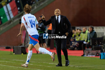 14/11/2024 - Luciano Spalletti head coach of Italy and Nicolo Rovella of Italy - BELGIUM VS ITALY - UEFA NATIONS LEAGUE - CALCIO