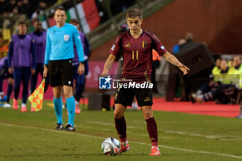 14/11/2024 - Leandro Trossard of Belgium - BELGIUM VS ITALY - UEFA NATIONS LEAGUE - CALCIO