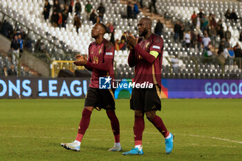 14/11/2024 - Dodi Lukebakio of Belgium and Lois Openda of Belgium applauds fans - BELGIUM VS ITALY - UEFA NATIONS LEAGUE - CALCIO