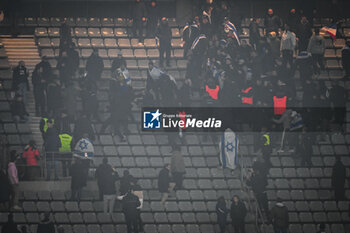 14/11/2024 - Altercation between supporters during the UEFA Nations League, League A, Group A2 football match between France and Israel on 14 November 2024 at Stade de France in Saint-Denis near Paris, France - FOOTBALL - UEFA NATIONS LEAGUE - FRANCE V ISRAEL - UEFA NATIONS LEAGUE - CALCIO