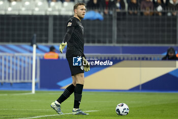 14/11/2024 - Israel goalkeeper Daniel Peretz during the UEFA Nations League, League A, Group A2 football match between France and Israel on 14 November 2024 at Stade de France in Saint-Denis near Paris, France - FOOTBALL - UEFA NATIONS LEAGUE - FRANCE V ISRAEL - UEFA NATIONS LEAGUE - CALCIO