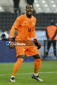 14/11/2024 - Goalkeeper of France Mike Maignan during the UEFA Nations League, League A, Group A2 football match between France and Israel on 14 November 2024 at Stade de France in Saint-Denis near Paris, France - FOOTBALL - UEFA NATIONS LEAGUE - FRANCE V ISRAEL - UEFA NATIONS LEAGUE - CALCIO