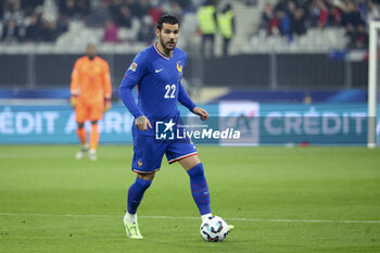 14/11/2024 - Theo Hernandez of France during the UEFA Nations League, League A, Group A2 football match between France and Israel on 14 November 2024 at Stade de France in Saint-Denis near Paris, France - FOOTBALL - UEFA NATIONS LEAGUE - FRANCE V ISRAEL - UEFA NATIONS LEAGUE - CALCIO