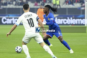 14/11/2024 - Eduardo Camavinga of France during the UEFA Nations League, League A, Group A2 football match between France and Israel on 14 November 2024 at Stade de France in Saint-Denis near Paris, France - FOOTBALL - UEFA NATIONS LEAGUE - FRANCE V ISRAEL - UEFA NATIONS LEAGUE - CALCIO