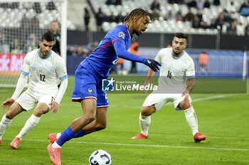 14/11/2024 - Bradley Barcola of France during the UEFA Nations League, League A, Group A2 football match between France and Israel on 14 November 2024 at Stade de France in Saint-Denis near Paris, France - FOOTBALL - UEFA NATIONS LEAGUE - FRANCE V ISRAEL - UEFA NATIONS LEAGUE - CALCIO