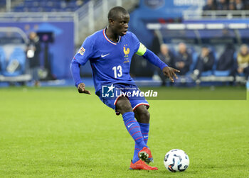 14/11/2024 - N'Golo Kante of France during the UEFA Nations League, League A, Group A2 football match between France and Israel on 14 November 2024 at Stade de France in Saint-Denis near Paris, France - FOOTBALL - UEFA NATIONS LEAGUE - FRANCE V ISRAEL - UEFA NATIONS LEAGUE - CALCIO