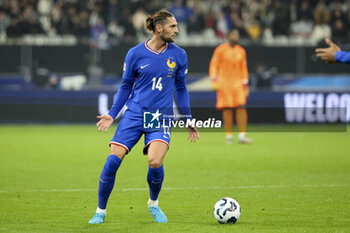 14/11/2024 - Adrien Rabiot of France during the UEFA Nations League, League A, Group A2 football match between France and Israel on 14 November 2024 at Stade de France in Saint-Denis near Paris, France - FOOTBALL - UEFA NATIONS LEAGUE - FRANCE V ISRAEL - UEFA NATIONS LEAGUE - CALCIO