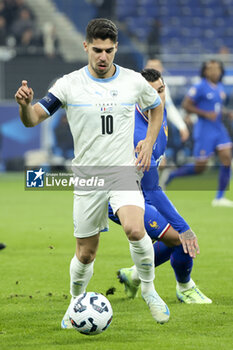 14/11/2024 - Manor Solomon of Israel during the UEFA Nations League, League A, Group A2 football match between France and Israel on 14 November 2024 at Stade de France in Saint-Denis near Paris, France - FOOTBALL - UEFA NATIONS LEAGUE - FRANCE V ISRAEL - UEFA NATIONS LEAGUE - CALCIO