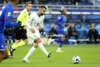 14/11/2024 - Mahmoud Jaber of Israel during the UEFA Nations League, League A, Group A2 football match between France and Israel on 14 November 2024 at Stade de France in Saint-Denis near Paris, France - FOOTBALL - UEFA NATIONS LEAGUE - FRANCE V ISRAEL - UEFA NATIONS LEAGUE - CALCIO