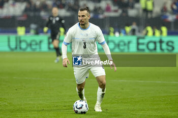 14/11/2024 - Shon Goldberg of Israel during the UEFA Nations League, League A, Group A2 football match between France and Israel on 14 November 2024 at Stade de France in Saint-Denis near Paris, France - FOOTBALL - UEFA NATIONS LEAGUE - FRANCE V ISRAEL - UEFA NATIONS LEAGUE - CALCIO