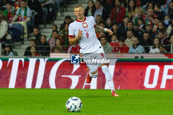 2024-11-15 - Mateusz Bogusz of Poland during the UEFA Nations League, League phase, Matchday 5 football match between Portugal and Poland on 15 November 2024 at Estádio do Dragão in Porto, Portugal - FOOTBALL - UEFA NATIONS LEAGUE - PORTUGAL V POLAND - UEFA NATIONS LEAGUE - SOCCER