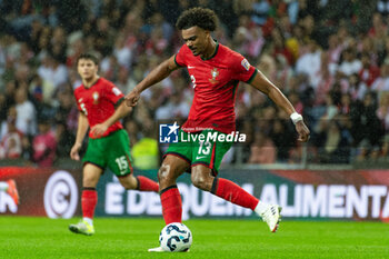 2024-11-15 - Renato Veiga of Portugal during the UEFA Nations League, League phase, Matchday 5 football match between Portugal and Poland on 15 November 2024 at Estádio do Dragão in Porto, Portugal - FOOTBALL - UEFA NATIONS LEAGUE - PORTUGAL V POLAND - UEFA NATIONS LEAGUE - SOCCER