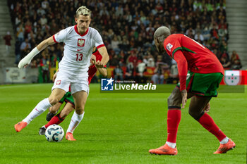 2024-11-15 - Jakub Kaminski of Poland during the UEFA Nations League, League phase, Matchday 5 football match between Portugal and Poland on 15 November 2024 at Estádio do Dragão in Porto, Portugal - FOOTBALL - UEFA NATIONS LEAGUE - PORTUGAL V POLAND - UEFA NATIONS LEAGUE - SOCCER