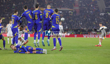 2024-11-16 - Florian Wirtz of Germany scores the team’s fourth goal by free kick during the UEFA Nations League, League phase, Matchday 5 football match between Germany and Bosnia Herzegovina on 16 November 2024 at Europa-Park Stadion in Freiburg, Germany - FOOTBALL - UEFA NATIONS LEAGUE - GERMANY V BOSNIA HERZEGOVINA - UEFA NATIONS LEAGUE - SOCCER