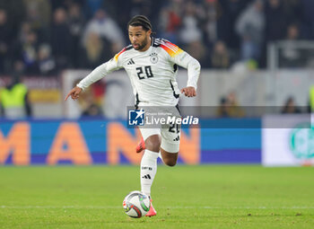 2024-11-16 - Serge Gnabry of Germany during the UEFA Nations League, League phase, Matchday 5 football match between Germany and Bosnia Herzegovina on 16 November 2024 at Europa-Park Stadion in Freiburg, Germany - FOOTBALL - UEFA NATIONS LEAGUE - GERMANY V BOSNIA HERZEGOVINA - UEFA NATIONS LEAGUE - SOCCER