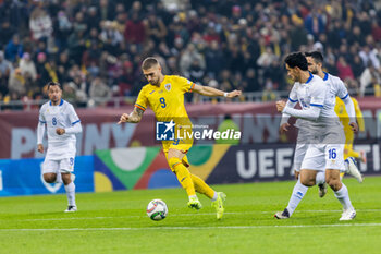 18/11/2024 - Daniel Birligea of Romania in action during the UEFA Nations League, League C, Group C2 football match between Romania and Cyprus on 18 November 2024 at Arena Nationala in Bucharest, Romania - FOOTBALL - UEFA NATIONS LEAGUE - ROMANIA V CYPRUS - UEFA NATIONS LEAGUE - CALCIO