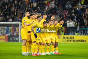 18/11/2024 - Romania squad during the UEFA Nations League, League C, Group C2 football match between Romania and Cyprus on 18 November 2024 at Arena Nationala in Bucharest, Romania - FOOTBALL - UEFA NATIONS LEAGUE - ROMANIA V CYPRUS - UEFA NATIONS LEAGUE - CALCIO