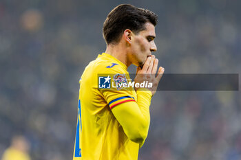 18/11/2024 - Ianis Hagi of Romania after missing a shot on goal during the UEFA Nations League, League C, Group C2 football match between Romania and Cyprus on 18 November 2024 at Arena Nationala in Bucharest, Romania - FOOTBALL - UEFA NATIONS LEAGUE - ROMANIA V CYPRUS - UEFA NATIONS LEAGUE - CALCIO