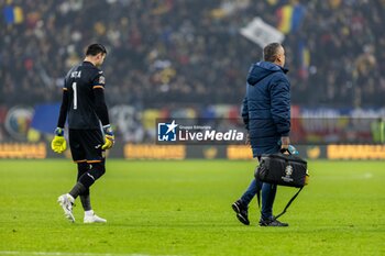 18/11/2024 - Florin Nita of Romania leaving the pitch during the UEFA Nations League, League C, Group C2 football match between Romania and Cyprus on 18 November 2024 at Arena Nationala in Bucharest, Romania - FOOTBALL - UEFA NATIONS LEAGUE - ROMANIA V CYPRUS - UEFA NATIONS LEAGUE - CALCIO