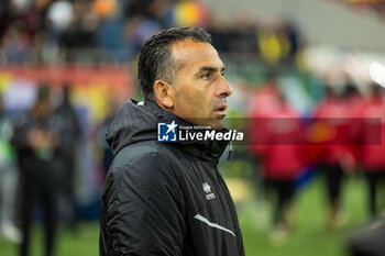 18/11/2024 - Cyprus Manager, Sofronis Avgousti during the UEFA Nations League, League C, Group C2 football match between Romania and Cyprus on 18 November 2024 at Arena Nationala in Bucharest, Romania - FOOTBALL - UEFA NATIONS LEAGUE - ROMANIA V CYPRUS - UEFA NATIONS LEAGUE - CALCIO