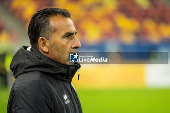 18/11/2024 - Cyprus Manager, Sofronis Avgousti during the UEFA Nations League, League C, Group C2 football match between Romania and Cyprus on 18 November 2024 at Arena Nationala in Bucharest, Romania - FOOTBALL - UEFA NATIONS LEAGUE - ROMANIA V CYPRUS - UEFA NATIONS LEAGUE - CALCIO