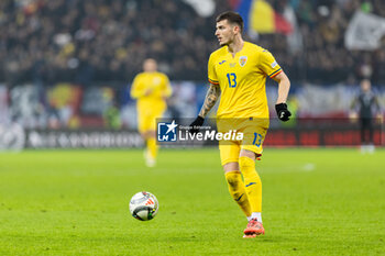 18/11/2024 - Valentin Mihaila of Romania in action during the UEFA Nations League, League C, Group C2 football match between Romania and Cyprus on 18 November 2024 at Arena Nationala in Bucharest, Romania - FOOTBALL - UEFA NATIONS LEAGUE - ROMANIA V CYPRUS - UEFA NATIONS LEAGUE - CALCIO