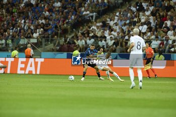 2024-08-14 - August 14, 2024, Warsaw, Masovian, Poland: Stadion Narodowy, Warsaw, UEFA Super Cup Football match Real Madrid vs Atalanta; In the picture: Mbappe 900/Cordon Press - UEFA SUPER CUP FOOTBALL MATCH REAL MADRID VS ATALANTA - UEFA SUPER CUP - SOCCER