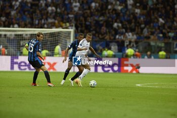 2024-08-14 - August 14, 2024, Warsaw, Masovian, Poland: Stadion Narodowy, Warsaw, UEFA Super Cup Football match Real Madrid vs Atalanta; In the picture: Mbappe 900/Cordon Press - UEFA SUPER CUP FOOTBALL MATCH REAL MADRID VS ATALANTA - UEFA SUPER CUP - SOCCER