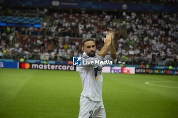 2024-08-14 - August 14, 2024, Warsaw, Masovian, Poland: Stadion Narodowy, Warsaw, UEFA Super Cup Football match Real Madrid vs Atalanta; In the picture: Carvajal 900/Cordon Press - UEFA SUPER CUP FOOTBALL MATCH REAL MADRID VS ATALANTA - UEFA SUPER CUP - SOCCER