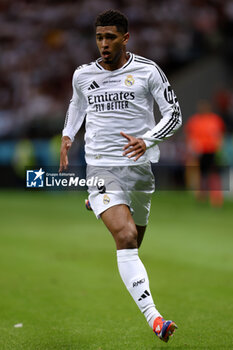 2024-08-14 - Jude Bellingham of Real Madrid during the UEFA Super Cup 2024 football match between Real Madrid CF and Atalanta BC on 14 August 2024 at PGE Narodowy in Warsaw, Poland - FOOTBALL - UEFA SUPER CUP 2024 - REAL MADRID V ATALANTA - UEFA SUPER CUP - SOCCER