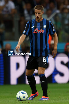 2024-08-14 - Mario Pasalic of Atalanta during the UEFA Super Cup 2024 football match between Real Madrid CF and Atalanta BC on 14 August 2024 at PGE Narodowy in Warsaw, Poland - FOOTBALL - UEFA SUPER CUP 2024 - REAL MADRID V ATALANTA - UEFA SUPER CUP - SOCCER