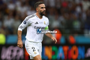 2024-08-14 - Dani Carvajal of Real Madrid during the UEFA Super Cup 2024 football match between Real Madrid CF and Atalanta BC on 14 August 2024 at PGE Narodowy in Warsaw, Poland - FOOTBALL - UEFA SUPER CUP 2024 - REAL MADRID V ATALANTA - UEFA SUPER CUP - SOCCER