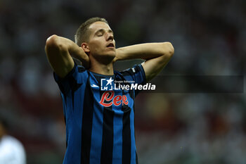 2024-08-14 - Mario Pasalic of Atalanta during the UEFA Super Cup 2024 football match between Real Madrid CF and Atalanta BC on 14 August 2024 at PGE Narodowy in Warsaw, Poland - FOOTBALL - UEFA SUPER CUP 2024 - REAL MADRID V ATALANTA - UEFA SUPER CUP - SOCCER