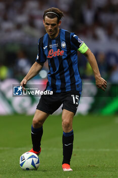 2024-08-14 - Marten de Roon of Atalanta during the UEFA Super Cup 2024 football match between Real Madrid CF and Atalanta BC on 14 August 2024 at PGE Narodowy in Warsaw, Poland - FOOTBALL - UEFA SUPER CUP 2024 - REAL MADRID V ATALANTA - UEFA SUPER CUP - SOCCER