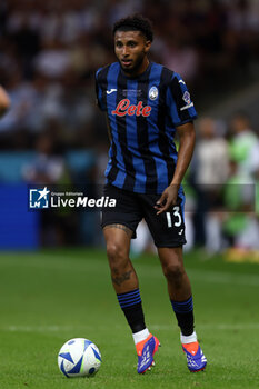 2024-08-14 - Ederson of Atalanta during the UEFA Super Cup 2024 football match between Real Madrid CF and Atalanta BC on 14 August 2024 at PGE Narodowy in Warsaw, Poland - FOOTBALL - UEFA SUPER CUP 2024 - REAL MADRID V ATALANTA - UEFA SUPER CUP - SOCCER