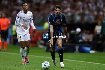 2024-08-14 - Antonio Rudiger of Atalanta during the UEFA Super Cup 2024 football match between Real Madrid CF and Atalanta BC on 14 August 2024 at PGE Narodowy in Warsaw, Poland - FOOTBALL - UEFA SUPER CUP 2024 - REAL MADRID V ATALANTA - UEFA SUPER CUP - SOCCER