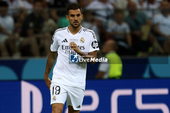 2024-08-14 - Dani Ceballos of Real Madrid during the UEFA Super Cup 2024 football match between Real Madrid CF and Atalanta BC on 14 August 2024 at PGE Narodowy in Warsaw, Poland - FOOTBALL - UEFA SUPER CUP 2024 - REAL MADRID V ATALANTA - UEFA SUPER CUP - SOCCER