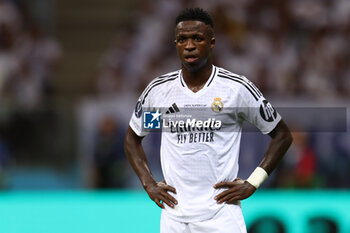 2024-08-14 - Vinicius Junior of Real Madrid during the UEFA Super Cup 2024 football match between Real Madrid CF and Atalanta BC on 14 August 2024 at PGE Narodowy in Warsaw, Poland - FOOTBALL - UEFA SUPER CUP 2024 - REAL MADRID V ATALANTA - UEFA SUPER CUP - SOCCER