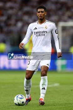 2024-08-14 - Jude Bellingham of Real Madrid during the UEFA Super Cup 2024 football match between Real Madrid CF and Atalanta BC on 14 August 2024 at PGE Narodowy in Warsaw, Poland - FOOTBALL - UEFA SUPER CUP 2024 - REAL MADRID V ATALANTA - UEFA SUPER CUP - SOCCER