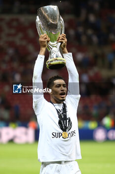 2024-08-14 - Jude Bellingham of Real Madrid during the UEFA Super Cup 2024 football match between Real Madrid CF and Atalanta BC on 14 August 2024 at PGE Narodowy in Warsaw, Poland - FOOTBALL - UEFA SUPER CUP 2024 - REAL MADRID V ATALANTA - UEFA SUPER CUP - SOCCER