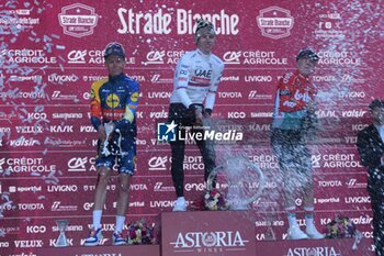 2024-03-02 - the podium - STRADE BIANCHE - STREET - CYCLING