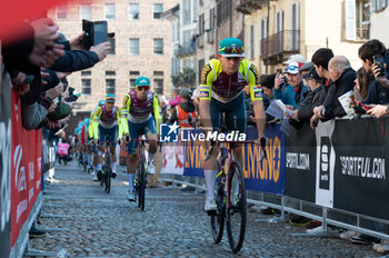 2024-03-16 - Lorenzo Quartucci, team Corratec Vini Fantini - MILANO - SAN REMO - STREET - CYCLING