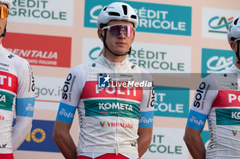 2024-03-16 - German Dario Gomez Becerra, Team Polti Kometa. - MILANO - SAN REMO - STREET - CYCLING