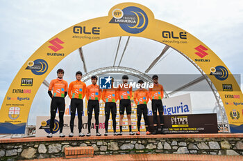 2024-02-28 - team Euskaltel - Euskadi - 61° TROFEO LAIGUEGLIA - STREET - CYCLING