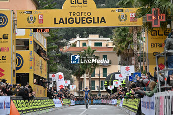 2024-02-28 - Lenny Martinez (FRA) Groupama – FDJ winner 61° Trofeo Laigueglia - 61° TROFEO LAIGUEGLIA - STREET - CYCLING