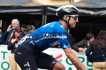 2024-03-13 - Davide Cimolai, Movistar Team - MILANO-TORINO - STREET - CYCLING