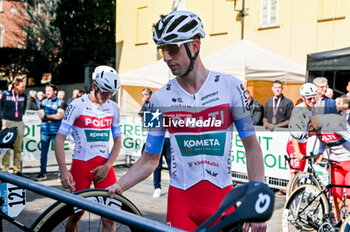 2024-03-13 - Davide Bais, team Polti Kometa - MILANO-TORINO - STREET - CYCLING
